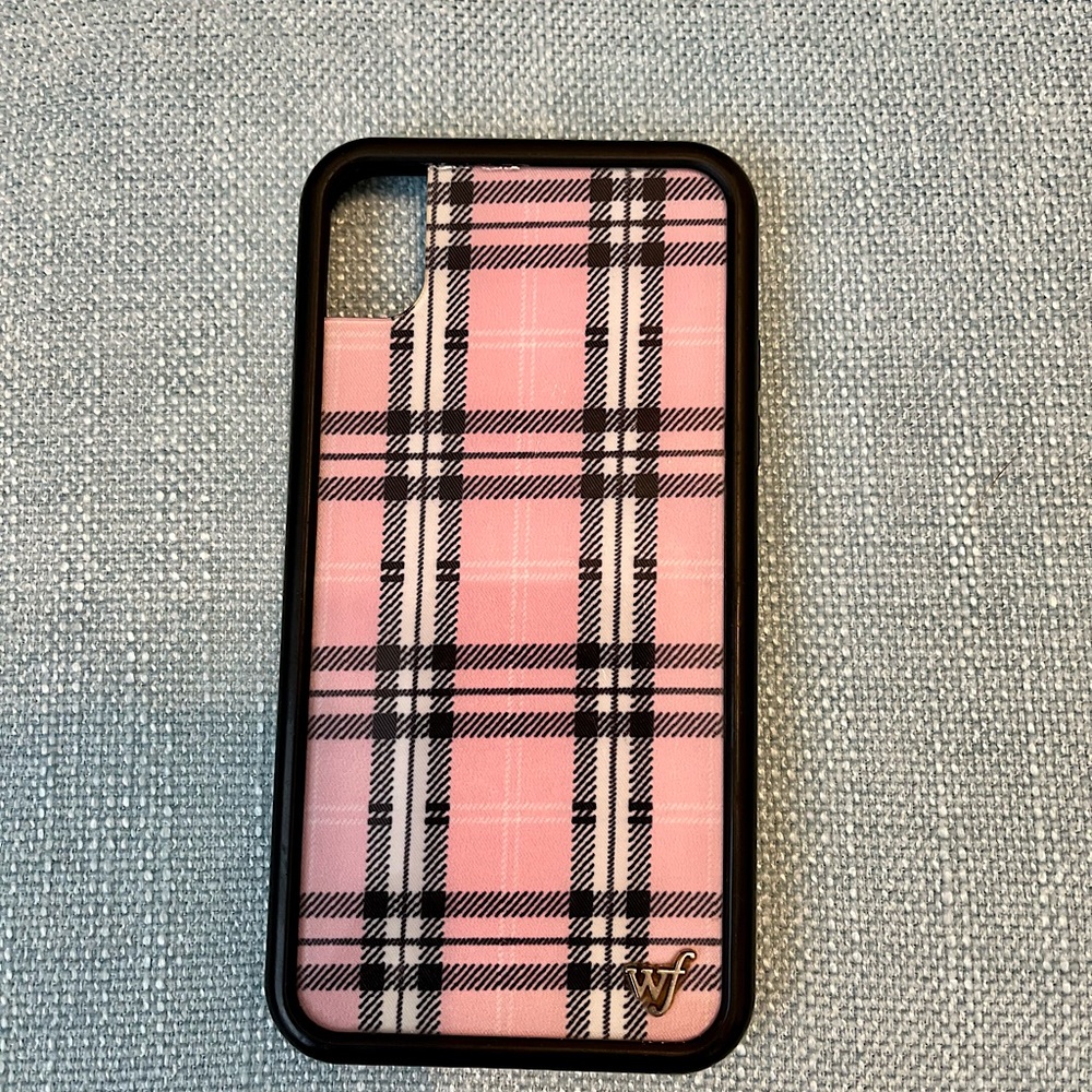 Wildflower Plaid IPhone XR Phone Case